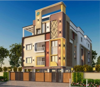 1249 sq ft 3 BHK Under Construction property Apartment for sale at Rs 84.31 lacs in AK Turquoise in Perungalathur, Chennai