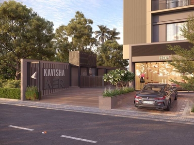 1250 sq ft 2 BHK 2T East facing Apartment for sale at Rs 46.00 lacs in Kavisha Aer in Shela, Ahmedabad