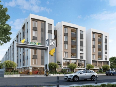 1257 sq ft 3 BHK Apartment for sale at Rs 83.00 lacs in DRA Beena Clover in East Tambaram, Chennai