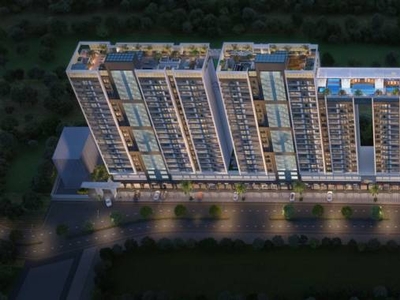 1334 sq ft 3 BHK 2T East facing Apartment for sale at Rs 1.10 crore in Nirman Astropolis in Tathawade, Pune