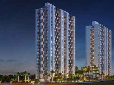 1334 sq ft 3 BHK 3T East facing Apartment for sale at Rs 1.50 crore in Vilas Yashwin Orizzonte Phase 1 2th floor in Kharadi, Pune
