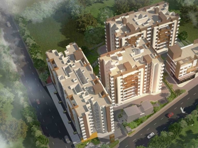1410 sq ft 3 BHK 3T East facing Apartment for sale at Rs 85.00 lacs in Unique Goodwill Unique Zest County in Lohegaon, Pune