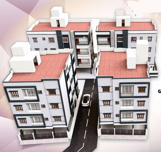 1478 sq ft 3 BHK Completed property BuilderFloor for sale at Rs 85.72 lacs in Mithun Springdale in Nanmangalam, Chennai