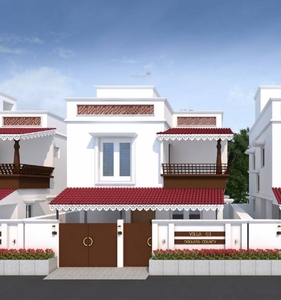 1621 sq ft 3 BHK Launch property Villa for sale at Rs 1.04 crore in MP Dollars County in Pallavaram, Chennai
