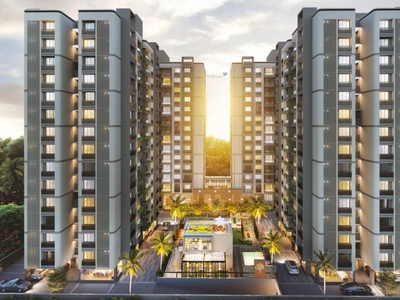 1701 sq ft 3 BHK 3T Apartment for sale at Rs 66.69 lacs in Elenza Greenfield in Shela, Ahmedabad