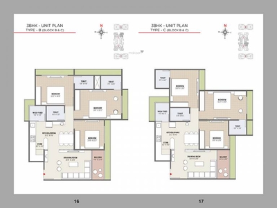 1737 sq ft 3 BHK 3T East facing Apartment for sale at Rs 66.00 lacs in Project in Gota, Ahmedabad