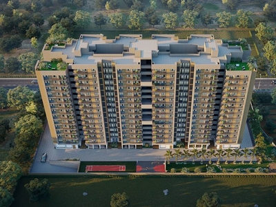 1755 sq ft 3 BHK 1T Apartment for sale at Rs 76.01 lacs in Lakhani Pravish Vienza in Chharodi, Ahmedabad