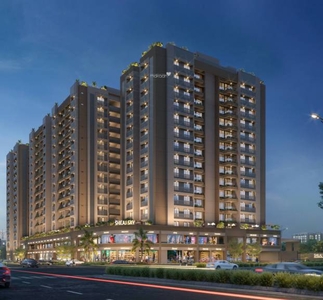 1755 sq ft 3 BHK 3T West facing Apartment for sale at Rs 94.00 lacs in Satvam Shilaj Sky in Shilaj, Ahmedabad
