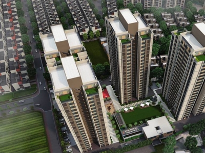 2606 sq ft 4 BHK Apartment for sale at Rs 1.93 crore in Goyal And Co Riviera Springs in Shela, Ahmedabad