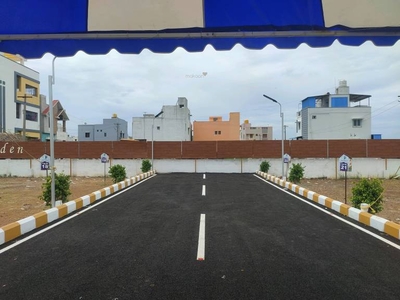 2640 sq ft North facing Plot for sale at Rs 95.04 lacs in Project in Mudichur, Chennai