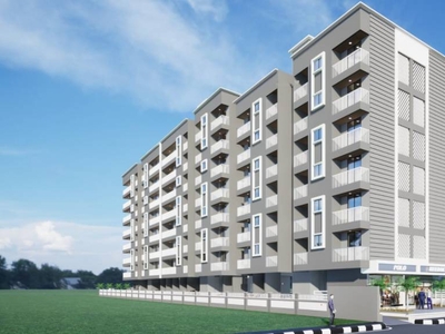 682 sq ft 1 BHK 1T West facing Apartment for sale at Rs 31.08 lacs in Jayhind Ample in Dudulgaon, Pune
