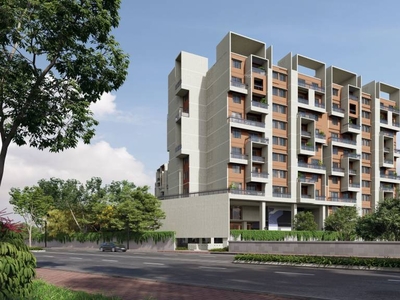 690 sq ft 2 BHK Under Construction property Apartment for sale at Rs 67.00 lacs in Rohan Abhilasha 3 in Wagholi, Pune