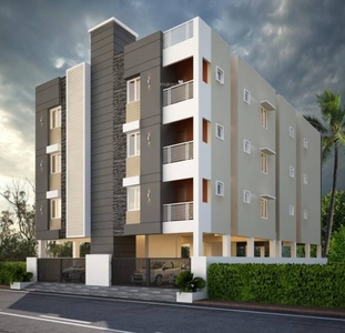 833 sq ft 2 BHK 2T North facing Apartment for sale at Rs 49.50 lacs in Thansiya Elite Apartments in Kundrathur, Chennai