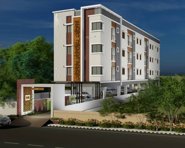 929 sq ft 2 BHK Launch property Apartment for sale at Rs 92.83 lacs in Rajus Nakshatra in Ayanavaram, Chennai