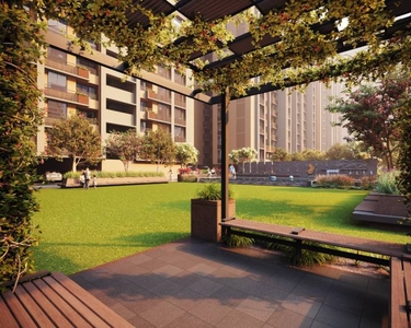 968 sq ft 3 BHK Apartment for sale at Rs 68.00 lacs in Ratna Trident Experia in Near Vaishno Devi Circle On SG Highway, Ahmedabad