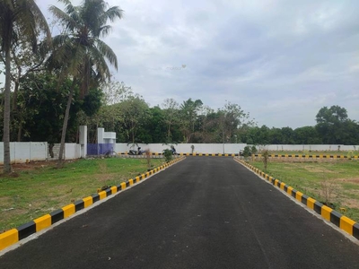 990 sq ft East facing Plot for sale at Rs 37.40 lacs in Project in Pudupakkam, Chennai