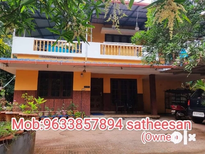 15 cent land with 3 bhk house in Pallikkunnu