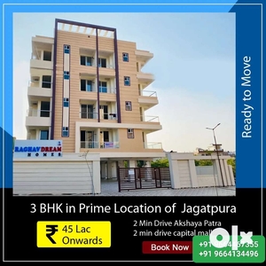 2 and 3 BHK flats available at prime location of Jagatpura.