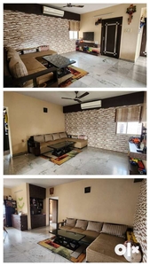 2 BHK Luxuriously fully furnished 4 side open flat in gated community