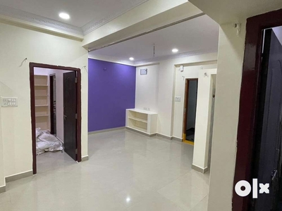2BHK flat, north facing, with car parking and ready to move