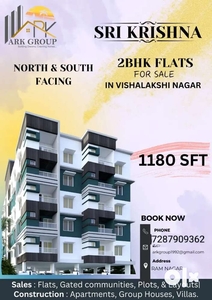 2bhk low budget flats for sale at Visalakshinagar