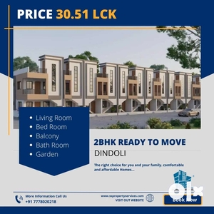 2BHK Ready possession project in Dindoli
