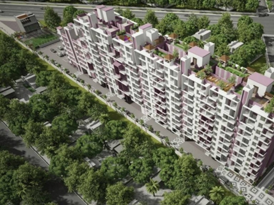 521 sq ft 2 BHK Completed property Apartment for sale at Rs 65.00 lacs in Nirvaan Oneness in Bhosari, Pune