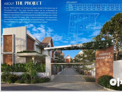 Budgeted premium villas near Global Public School Thiruvanyoor, Kochi