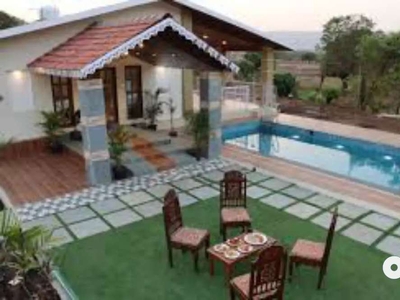 Lake view 3bhk villa in lonavala for sale with private pool