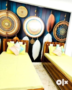Semi furnished one bhk flat for rent in new ashok nagar delhi 96
