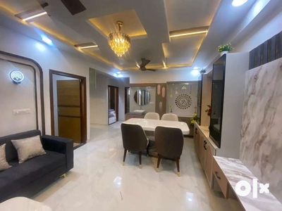 Ultra luxury fully furnished 3bhk flat in multistorey for all near man