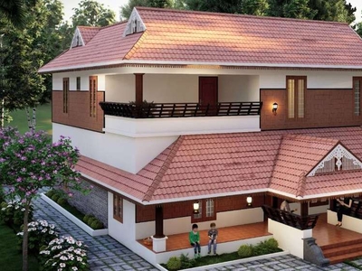 10 Cent - Nalukettu 4BHK House for Sale in Dhoni!