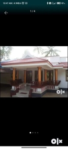 1200 square feet semi furnitured house with parking road side