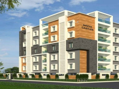 1242 sq ft 2 BHK Apartment for sale at Rs 62.10 lacs in Gruhasthali Navya Castle in Peerzadiguda, Hyderabad