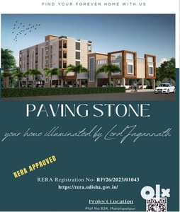 1bhk available at ,Puri Location, Price - 29L