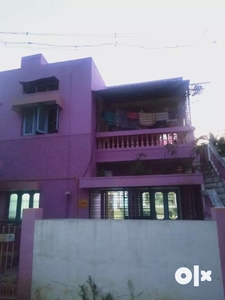 3 BHK House with dining hall, seperate Pooja room, Bathroom for lease.