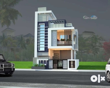 3 bhk independent specious villa with modular kitchen and pop