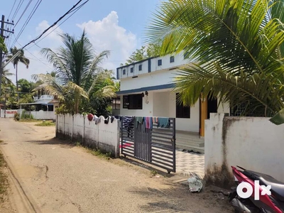 4 cent house 2 bedroom House, 80 metre From New NH66 in cheriyapilly.