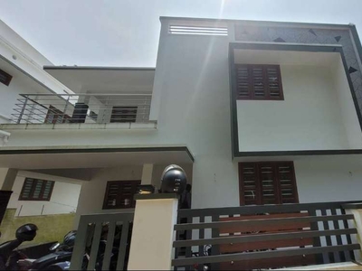 4 cents plot with 1350 sqft 3BHK new semi furnished house for sale at