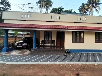 5 cent land with 3 bhk house for sale in kanjoor,near airport,aluva