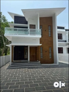 5.3 cent, 2 storied home available in Kinfra Kazhakuttom