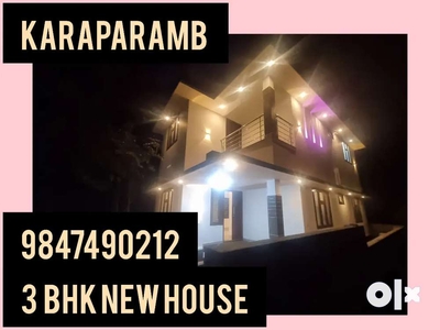 54 lakh karaparamb 3 bhk new house