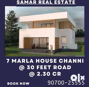 7 marla house channi ( housing colony )