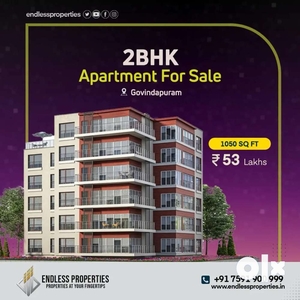 Brand new 2 bhk Apartment for sale at Govindapuram