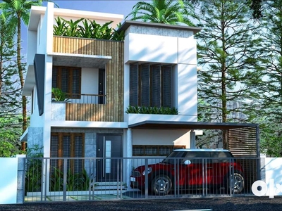 Elegant villa of 5 BHK in the heart of Guruvayur at the cost of a flat