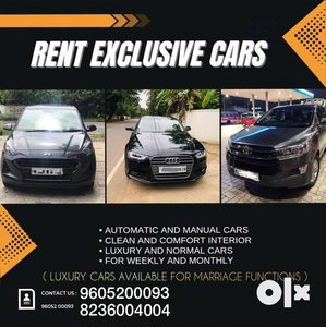 Good quality rent cars available