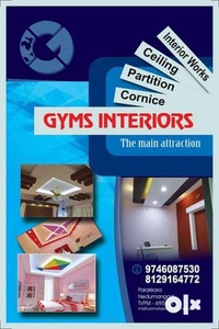 gyms builders and interiors CEILING