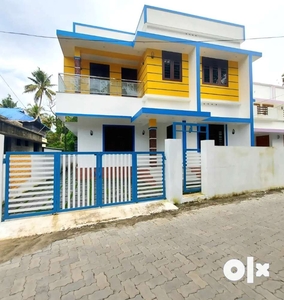 Newly constructed 3 bed rooms 1300 sft in kaitharam near North paravur