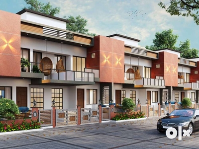 Ready Possession - 3BHK Semi Furnished Row House available for sell.