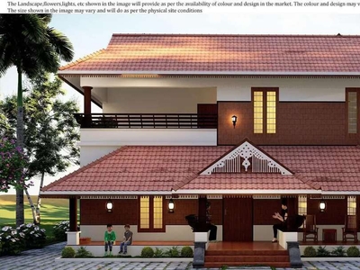 @Shoranur /10 cent - 4BHK Nalukettu House For Sale in Ottapalam Town